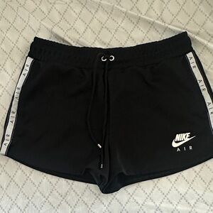 Nike Women's Black 'Air' Athletic Drawstring Shorts
